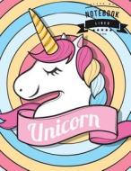 Notebook Lined: Unicorn: Book: Notebook Journal Diary, 110 Lined Pages, 8.5" X 11" di Trevor Max edito da Createspace Independent Publishing Platform