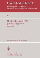 Mustererkennung 1984 edito da Springer Berlin Heidelberg