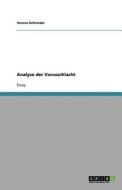 Analyse Der Varusschlacht di Verena Schneider edito da Grin Verlag Gmbh