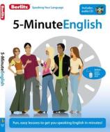 5-Minute English [With CD (Audio)] di Berlitz Publishing edito da Berlitz Publishing
