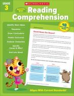 Scholastic Success with Reading Comprehension Grade 3 di Scholastic Teaching Resources edito da SCHOLASTIC TEACHING RES