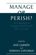 Manage or Perish? edito da Springer US