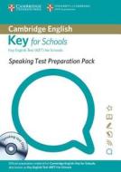 Speaking Test Preparation Pack For Ket For Schools Paperback With Dvd di University of Cambridge ESOL Examinations edito da University Of Cambridge Esol Examinations