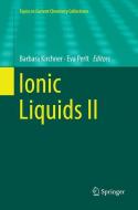 Ionic Liquids II edito da Springer International Publishing