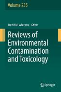 Reviews of Environmental Contamination and Toxicology Volume 235 edito da Springer International Publishing