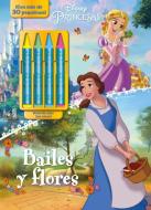 Princesas. Bailes y flores di Walt Disney edito da Libros Disney