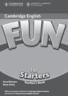 Fun for Starters Teacher's Book di Anne Robinson, Karen Saxby edito da Cambridge University Press
