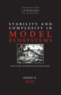 Stability and Complexity in Model Ecosystems di Robert M. May edito da Princeton University Press