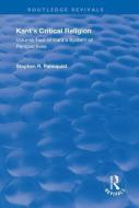 Kant's Critical Religion di Stephen R. Palmquist edito da Taylor & Francis Ltd