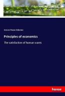 Principles of economics di Grover Pease Osborne edito da hansebooks