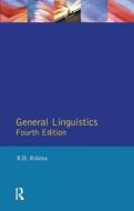 General Linguistics di R.H. Robins edito da Taylor & Francis Ltd
