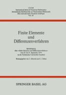 Finite Elemente und Differenzenverfahren di Albrecht, Collatz edito da Birkhäuser Basel