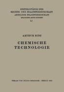 Chemische Technologie di Arthur Binz edito da Springer Berlin Heidelberg