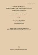 Veränderungen an Fasern bei der Bleiche mit Natriumchlorit und über einige Vergilbungserscheinungen di Wilhelm Weltzien edito da VS Verlag für Sozialwissenschaften