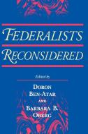 Federalists Reconsidered edito da University Press of Virginia