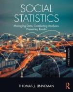Social Statistics di Thomas J. (The College of William and Mary Linneman edito da Taylor & Francis Ltd