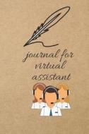 Journal for Virtual Assistant: Blank Line Journal di Thithiadaily edito da LIGHTNING SOURCE INC