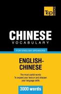 Chinese vocabulary for English speakers - 3000 words di Andrey Taranov edito da BoD