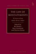 The Law Of Misstatements edito da Bloomsbury Publishing Plc