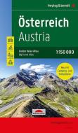 Österreich, Autoatlas 1:150.000, Großer Reise-Atlas mit Camping- und Stellplätzen edito da Freytag + Berndt