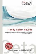 Sandy Valley, Nevada edito da Betascript Publishing