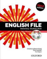 English File Third Edition: Elementary: Student's Book With Itutor di Clive Oxenden, Christina Latham-Koenig, Paul Seligson edito da Oxford University Press