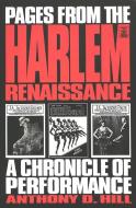 Pages from the Harlem Renaissance di Anthony D. Hill edito da Lang, Peter