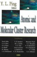 Atomic & Molecular Cluster Research di Y. L. Ping edito da Nova Science Publishers Inc