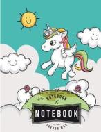 Notebook: Lovely Unicorn: Journal Dot-Grid, Graph, Lined, Blank No Lined: Book: Pocket Notebook Journal Diary, 110 Pages, 8.5" X di Trevor Max edito da Createspace Independent Publishing Platform