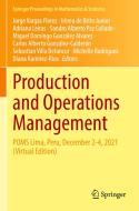 Production and Operations Management edito da Springer International Publishing