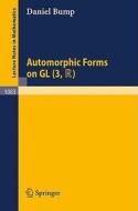 Automorphic Forms on GL (3,TR) di D. Bump edito da Springer Berlin Heidelberg