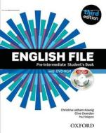 English File. Pre-Intermediate: Student's Book & iTutor Pack di Clive Oxenden, Christina Latham-Koenig edito da Oxford University ELT