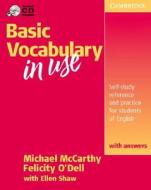 Basic Vocabulary In Use With Answers di Michael McCarthy, Felicity O'Dell edito da Cambridge University Press