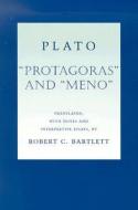 Plato "Protagoras" and "Meno" di Plato edito da CORNELL UNIV PR