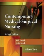 Contemporary Medical-Surgical Nursing, Volume 2 (Book Only) di Rick Daniels, Leslie H. Nicoll edito da DELMAR