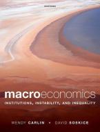 Macroeconomics di Carlin, Soskice edito da OUP Oxford