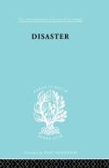 Disaster di Martha Wolfenstein edito da Taylor & Francis Ltd