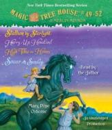 Magic Tree House Collection: Books 49-52: Stallion by Starlight; Hurry Up, Houdini!; High Time for Heroes; Soccer on Sunday di Mary Pope Osborne edito da Listening Library (Audio)