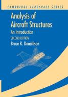Analysis of Aircraft Structures di Bruce K. Donaldson edito da Cambridge University Press
