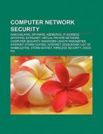 Computer network security di Books Llc edito da Books LLC, Reference Series