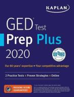 GED Test Prep Plus 2020: 2 Practice Tests + Proven Strategies + Online di Caren van Slyke edito da KAPLAN PUB