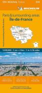Ile-de-France - Michelin Regional Map 514 di Michelin edito da Michelin Editions Des Voyages