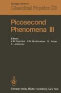Picosecond Phenomena III edito da Springer Berlin Heidelberg