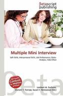 Multiple Mini Interview edito da Betascript Publishing