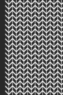 Journal: Geometric Design (Chevron/Black and White) 6x9 - Lined Journal - Writing Journal with Blank Lined Pages di Books To Write in edito da INDEPENDENTLY PUBLISHED