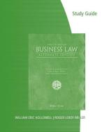 Study Guide for Miller/Cross' Business Law, Alternate Edition, 12th di Roger Leroy Miller, Frank B. Cross edito da SOUTH WESTERN EDUC PUB