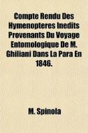 Compte Rendu Des Hym Nopt Res In Dits Pr di M. Spinola edito da General Books