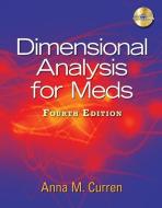 Dimensional Analysis for Meds [With CDROM] di Anna M. Curren edito da DELMAR