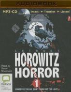 Horowitz Horror 1 di Anthony Horowitz edito da Bolinda Audio