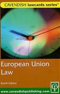 European Union Lawcards di Cavendish, Routledge-Cavendish edito da Cavendish Publishing Ltd